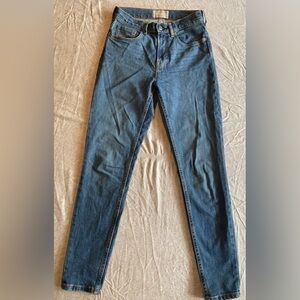 Everlane Highrise Skinny Jeans Womens size 26 Regular medium wash slim fit